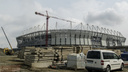 На стадионе «Ростов-Арена» завершается строительство билетных касс и КПП