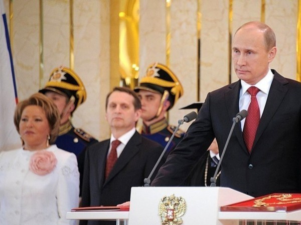 Церемония вступления Владимира Путина в должность президента России / фото - пресс-служба президента РФ