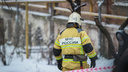 Под Ростовом произошел крупный пожар на промышленном складе