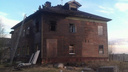 В Соломбале загорелся нежилой дом