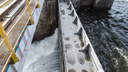 На Волжской ГЭС на неделю продлен повышенный сброс воды