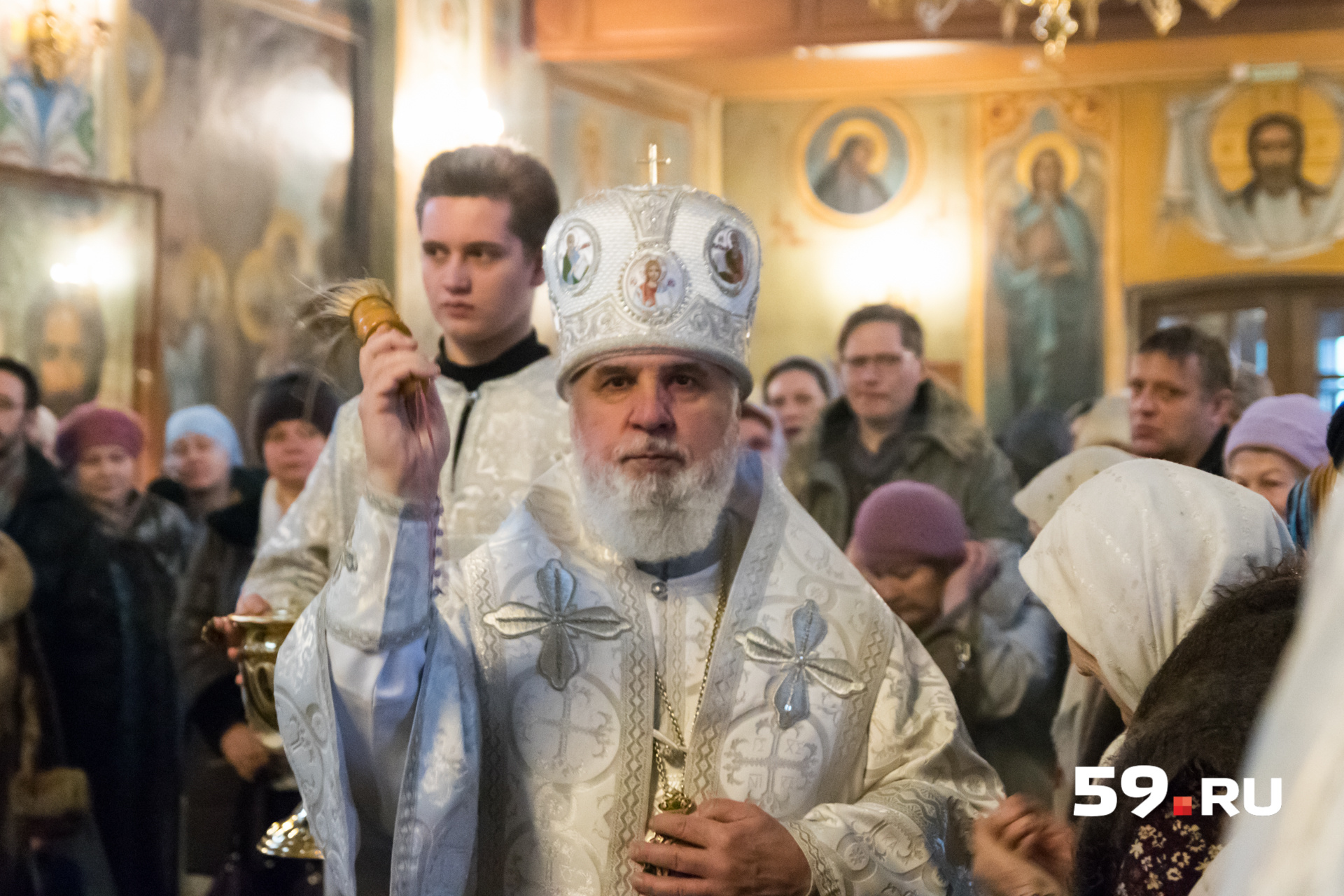 Служба была красивой и торжественной Служба была красивой и торжественной