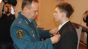 В Ярославле наградили мальчика, который спас свою семью из пожара