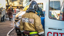 В центре Ростова загорелась двухэтажка: есть пострадавший