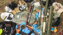 Силовики нашли под Самарой схрон оружия наемных убийц с гранатометами и огнеметом
