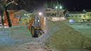 Мэр Ярославля предложил из убранного с дорог снега делать детские горки