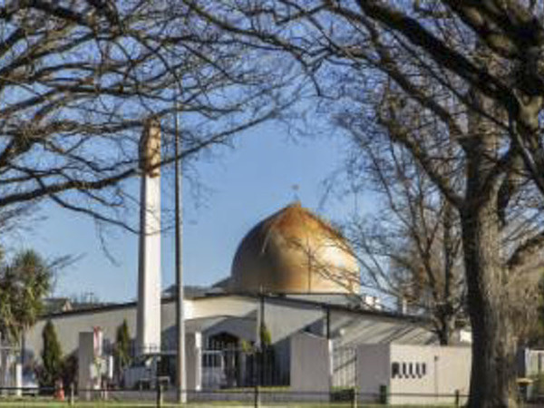 одна из мечетей в городе Крайстчерч, на которую было совершено нападение//Zuma/ТАСС