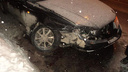 В Архангельске торопливый водитель иномарки спровоцировал ДТП на Садовой