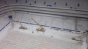 Парник на стадионе «Самара Арена» обтянут пленкой и снабдят отоплением