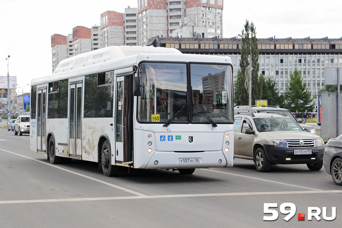 Автобусы НЕФАЗ продолжают работать на маршруте №160 после аварии