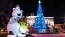 Огни, гирлянды и медведи: фоторепортаж с улиц новогоднего Ростова