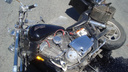 В Тольятти водитель «Газели» протаранил мотоциклиста