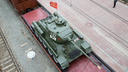 Танки в городе: агитпоезд «Армия Победы» привёз в Челябинск Т-34 и БТР
