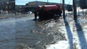 Потоп на Заводском шоссе: служба благоустройства направила машины для откачки воды