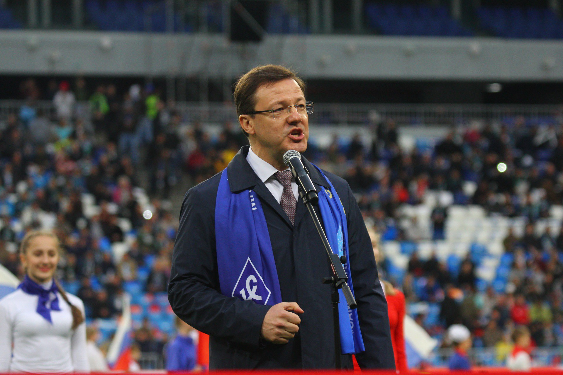 Дмитрий Азаров приветствует самарцев Дмитрий Азаров приветствует самарцев