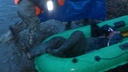 В Ярославле спасли рыбака на резиновой лодке: фоторепортаж