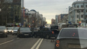 В центре Ростова столкнулись Mazda и Hyundai