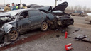 Под Ростовом столкнулись три автомобиля Toyota: пострадали два водителя