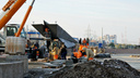Видео с квадрокоптера: рабочие завершают реконструкцию постамента памятника Ил-2
