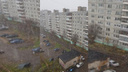 В Архангельске первый снег выпал с опозданием
