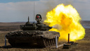 Суровый спорт: как южноуральские солдаты соревновались в танковом биатлоне