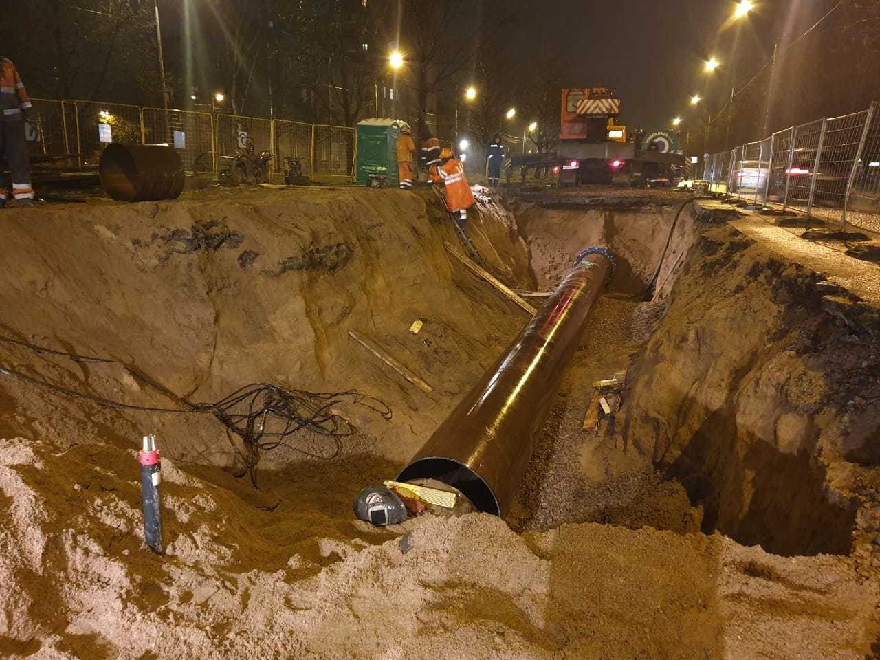 Аварии водопроводной сети