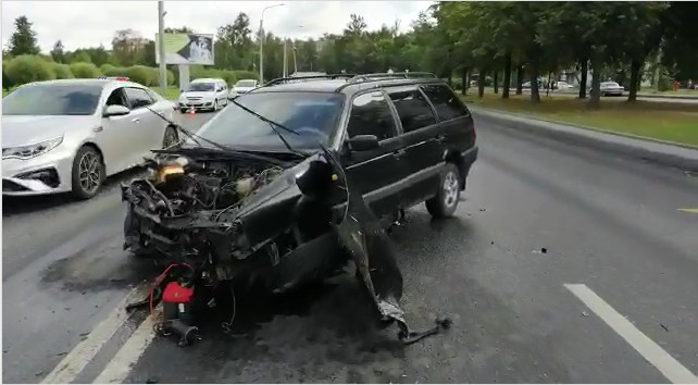 Скриншот с видео Отдела пропаганды УГИБДД по Петербургу и Ленобласти