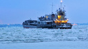 Спасли паром «Окский»: на Волге ото льда освободили последнее судно