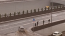«Вся вода стекает мимо»: жители Самары пожаловались на ливневку на Московском шоссе