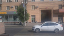 На Аллее Героев отключили светофоры из-за пожара в здании гостиницы «Волгоград»