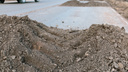 Тротуар у «Новой Самары» вместо ремонта покроют асфальтовой крошкой