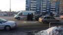 В Самаре на Московском шоссе Ford сбил пешехода на «зебре»