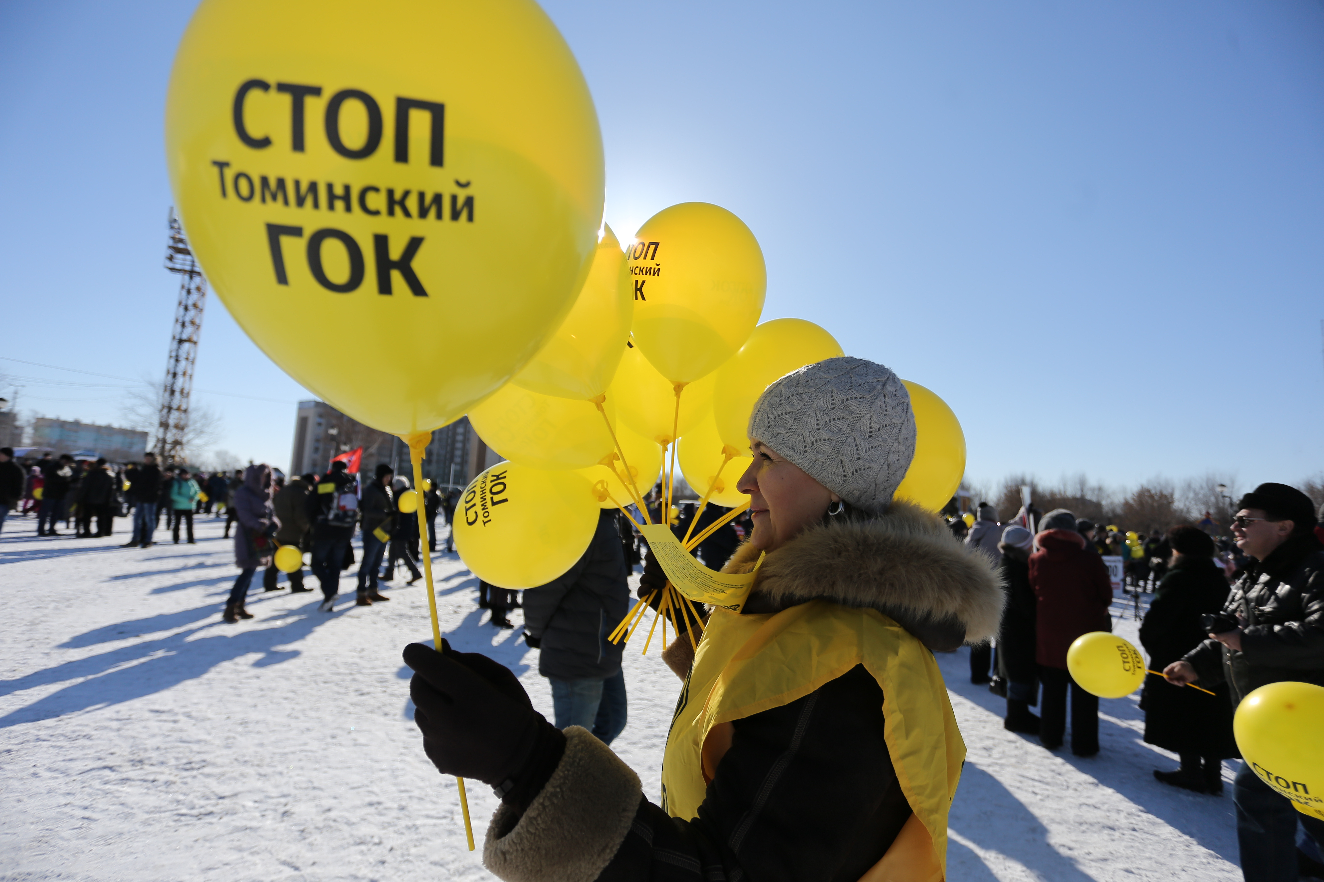 На митинге не стали сжигать чучело, но выбили из него всю ложь На митинге не стали сжигать чучело, но выбили из него всю ложь