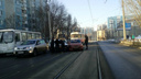Трамваи встали: на пересечении Пензенской и Владимирской столкнулись Hyundai и «Гранта»