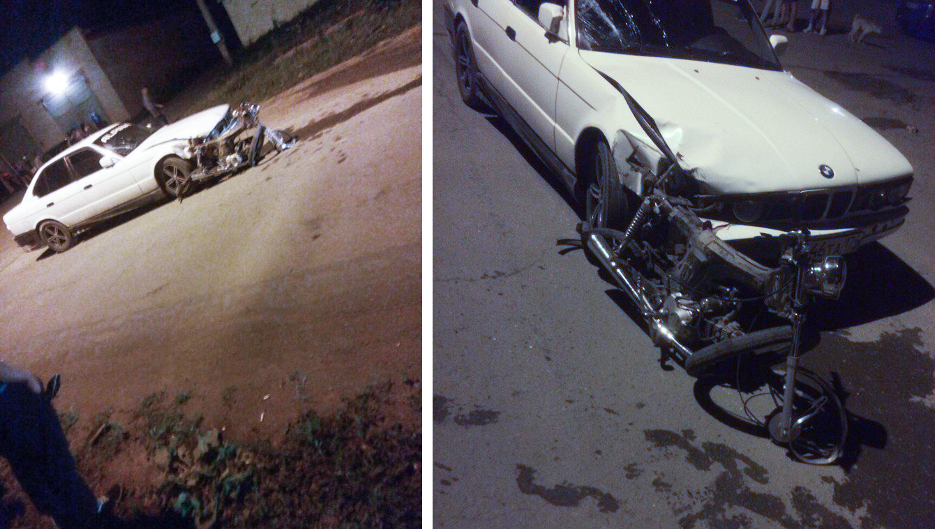 По словам очевидцев, автомобиль буквально выбил подростка на обочину