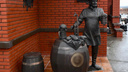 В Самаре открыли памятник пивовару