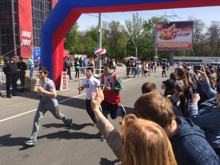 Эстафета в Ростове Эстафета в Ростове