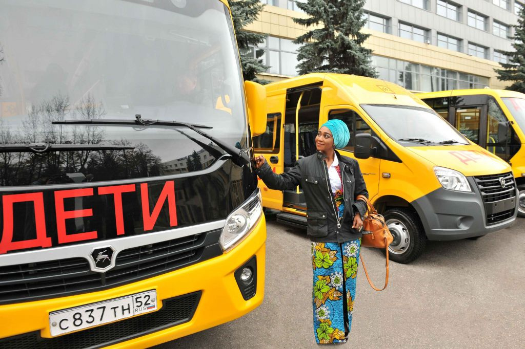 Автобусы с ярославскими двигателями отправятся в Африку