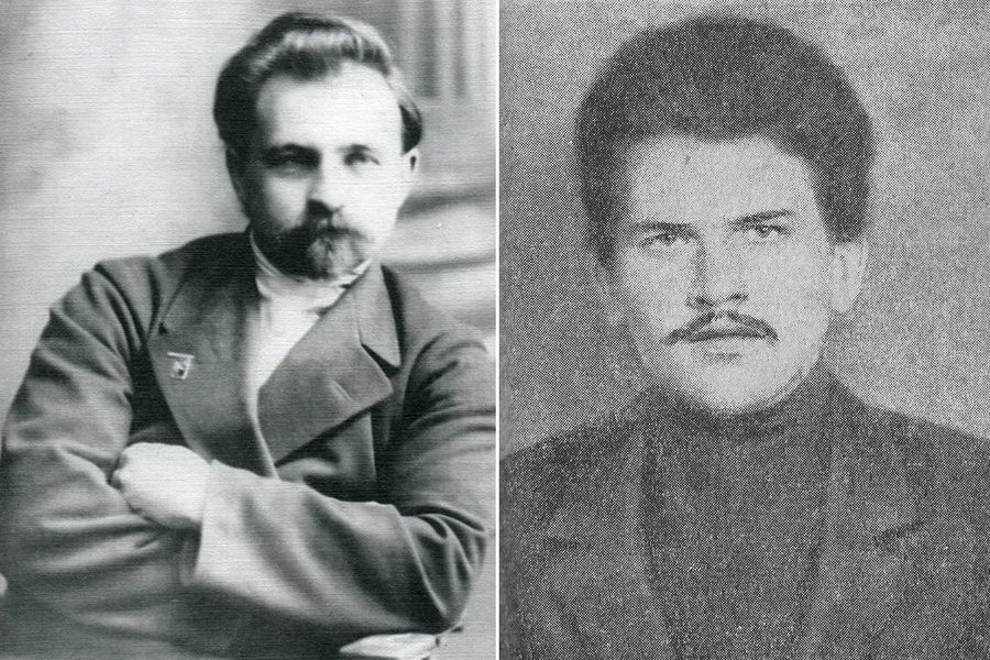 Евгений Преображенский (слева) и Пётр Ермаков.
