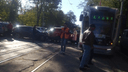 В Ростове на 14-й Линии произошла массовая авария с участием трамвая