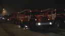 В Самаре ночью горели контейнеры на рынке в 15-м микрорайоне