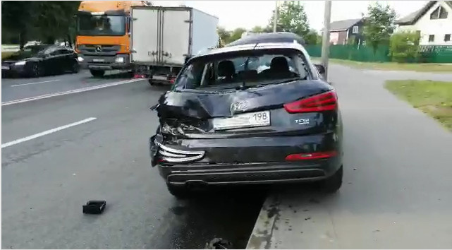 Скриншот с видео Отдела пропаганды УГИБДД по Петербургу и Ленобласти