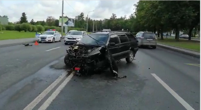 Скриншот с видео Отдела пропаганды УГИБДД по Петербургу и Ленобласти