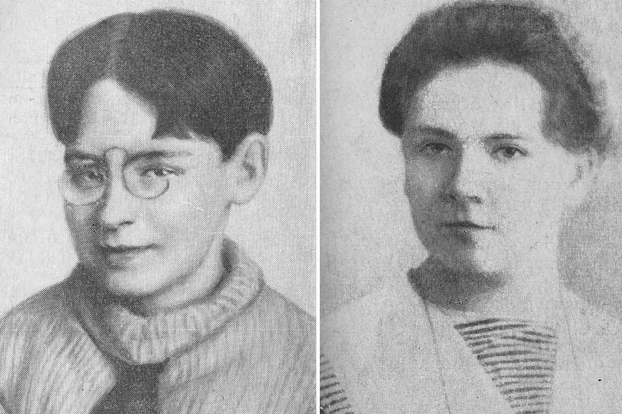 Слева: Екатерина Комарова («Катя-чумичка»). Справа: Серафима Дерябина. Она удостоится в Екатеринбурге улицы имени себя. Слева: Екатерина Комарова («Катя-чумичка»). Справа: Серафима Дерябина. Она удостоится в Екатеринбурге улицы имени себя.