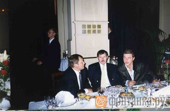 слева направо: Михаил Глущенко, Владимир Кумарин, Руслан Коляк