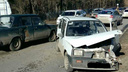В результате массового ДТП в Тольятти погиб водитель «Оки»