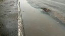 Московские дорожники устроили потоп на ремонтируемой дороге