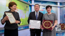 «За успешное лидерство»: мэр Сызрани Николай Лядин получил награду от Валентины Матвиенко