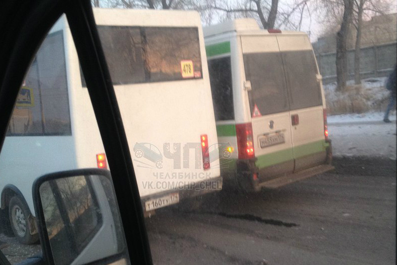 На Копейском шоссе тройное ДТП На Копейском шоссе тройное ДТП