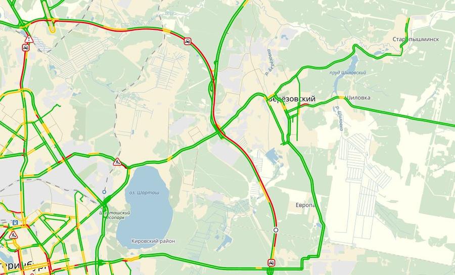 Екатеринбургская Кольцевая автомобильная дорога. Протяженность ЕКАД. Пробка на ЕКАДЕ сейчас. Длина ЕКАДА.